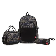 PORTA - PACK MOCHILA LONCHERA CARTUCHERA CARORA ROLAD