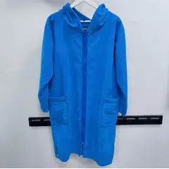 GENERICO - BATA MICROFIBRA TURQUESA M UNISEX HOGAR.