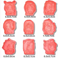 GENERICO - Set de Cortadores de Galletas Twice Estilo Chibi