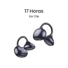 MOVISUN - Audífonos Inalámbricos Ear Clip Estilo Arete, Hasta 17h, Bluetooth 6.0, Micrófono, Diseño sin Presión