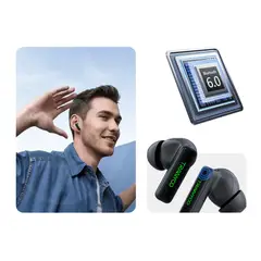 TRANYOO - Audífonos Bluetooth 6.0 In Ear de Goma Extra Bass Sonido Envolvente con Aplicativo