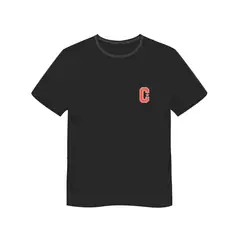 CONVERSE - Polo Hombre Retro Chuck Graphic Negro