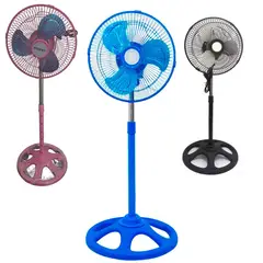 GENERICO - Ventilador de 10 Pulgadas Bossney de 3 Velocidades