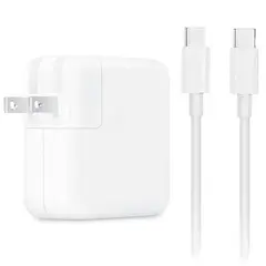 GENERICO - Cargador Para MacBook Pro Air Retina Tipo C 61W USB C + Cable