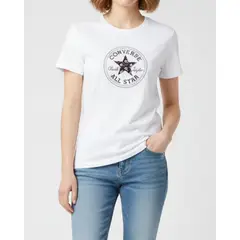 CONVERSE - Polo Mujer Chuck Patch Overlay