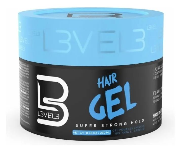 Hair Gel extra fuerte -Super strong LEVEL3 250gr