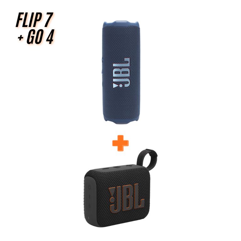Super Pack de Audio Flip 7 hasta 16 hras BL + Go4 IP67 BK