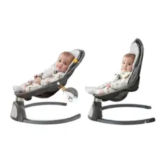 GENERICO - Mecedora Bebé Eléctrica con Bandeja Comedor para Niño