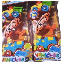 GENERICO - Set de carro coleccion para niños PACK 2 UND