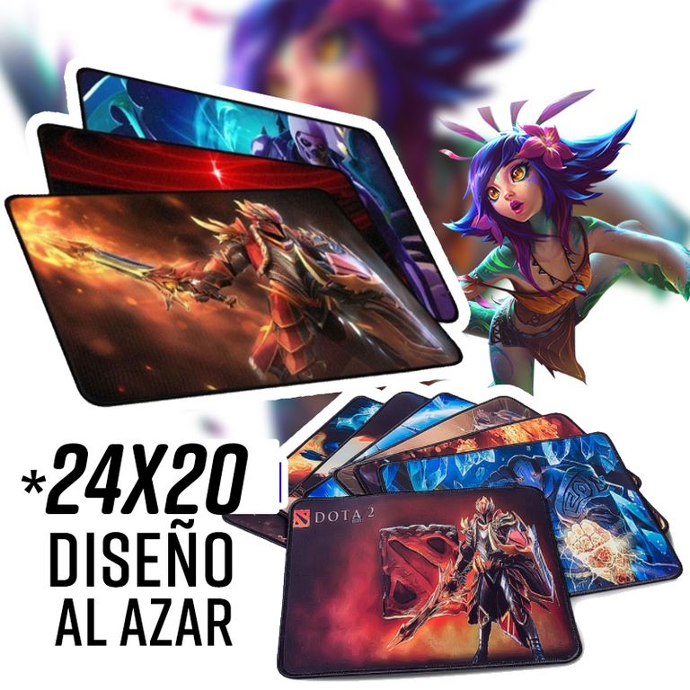 Mouse Pad Gamer 20 x 24 CM Economico