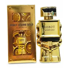 GENERICO - Perfume Masculino 100ml Robot Gold Aroma Dulce Intenso