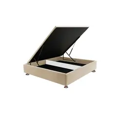 MUEBLES MACRUMO - Box Espacio Reforzado 2 Plz Color Person.+Cabecera Serena+2 almohadas