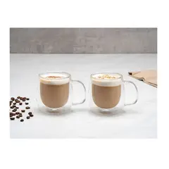 TRAMONTINA - JUEGO DE 2 TAZAS PARA TÉ Y CAPUCCINO 300 ML