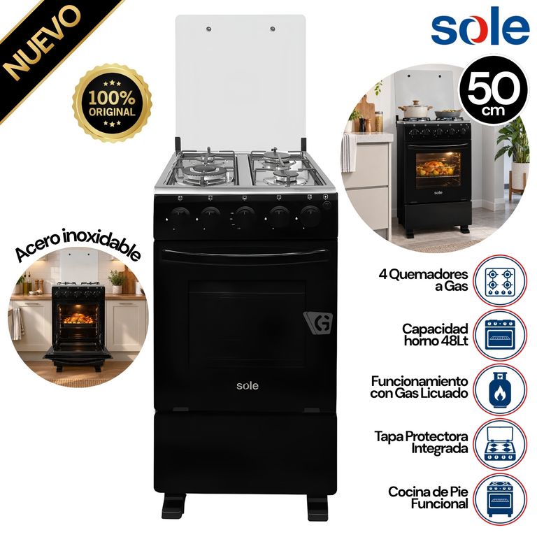 Cocina Cali GLP 50cm COSOL042