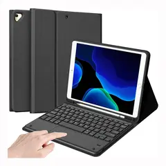 GENERICO - Funda Teclado Para iPad 10.2 de 7ma 8va 9na Generación - Black
