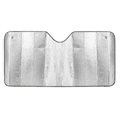 GENERICO - Tapasol Frontal Doble Cara 147 x 75Cm Universal Color Silver