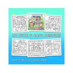 GENERICO - COZY K POP Libros Coco Wyo para Colorear en Tendencia Exclusivo / Cozy Japan