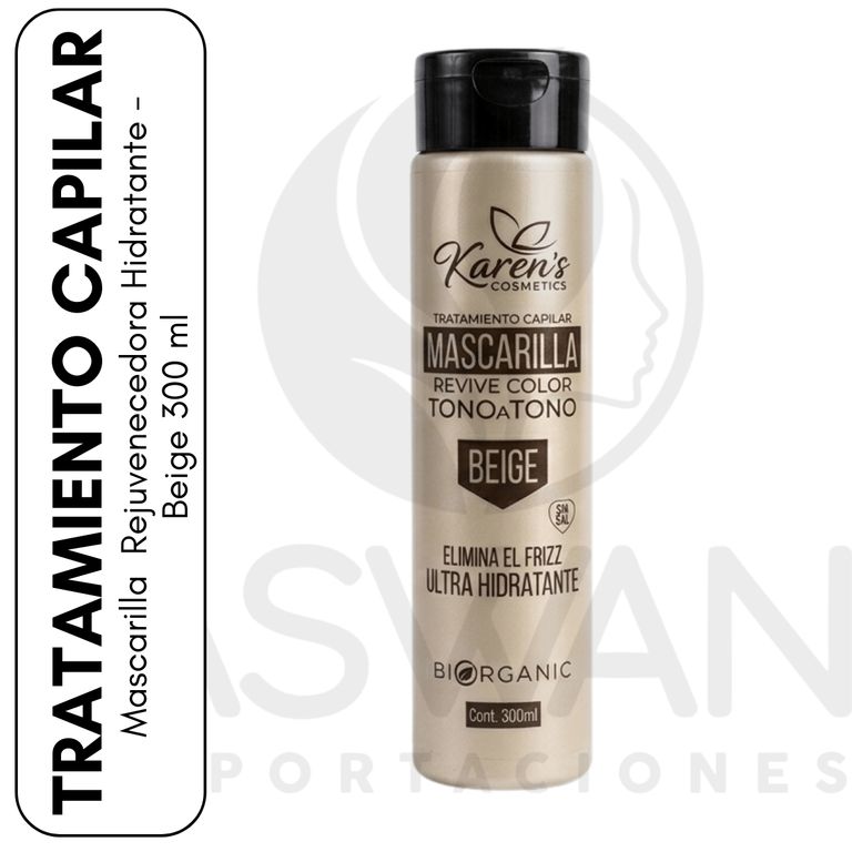 Mascarilla Rejuvenecedora Hidratante - Beige 300 ml