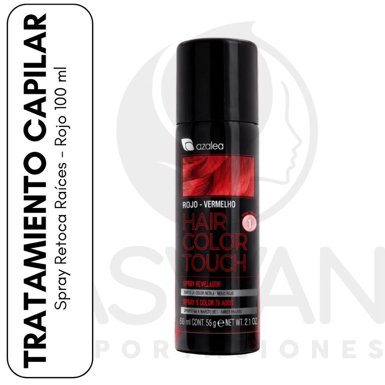 Spray Retoca Raíces - Rojo 100 ml