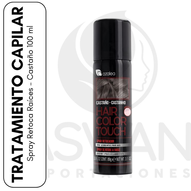Spray Retoca Raíces - Castaño 100 ml