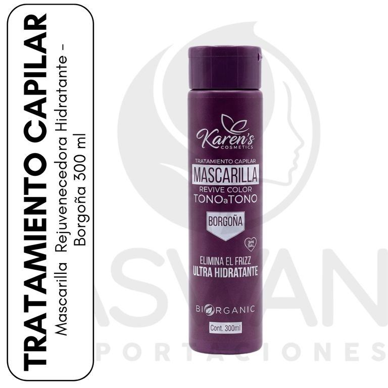 Mascarilla Rejuvenecedora Hidratante - Borgoña 300 ml