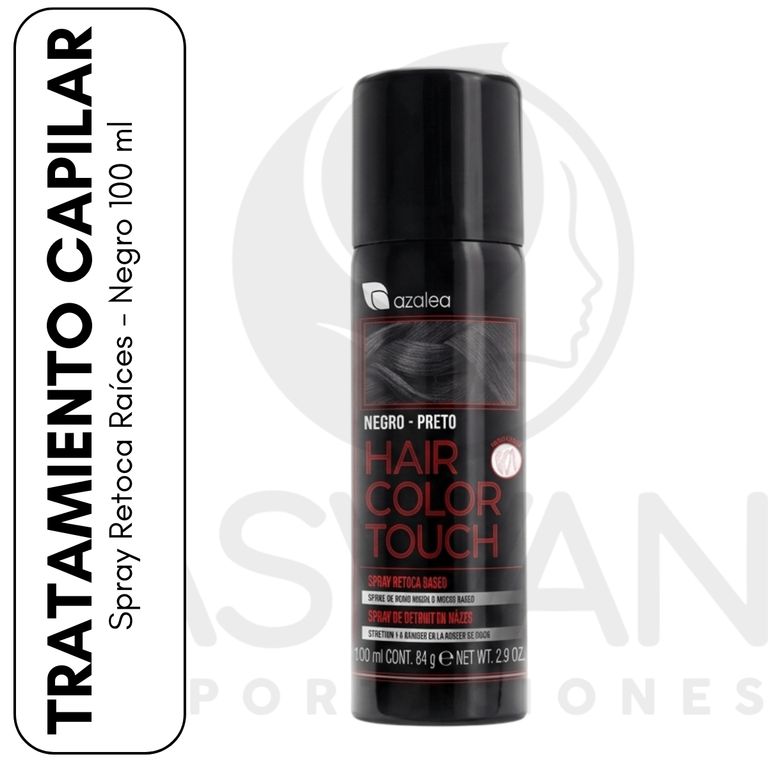 Spray Retoca Raíces - Negro 100 ml
