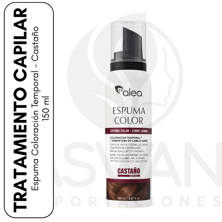 Espuma Coloración Temporal - Castaño 150 ml