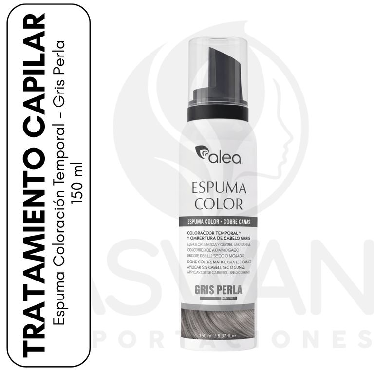 Espuma Coloración Temporal - Gris Perla 150 ml