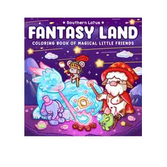 GENERICO - Fantasy land Libros Coco Wyo para Colorear en Tendencia Exclusivo