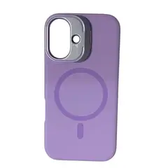 GENERICO - FUNDA DE SILICONA MAGSAFE Y PARANTE PARA IPHONE 16