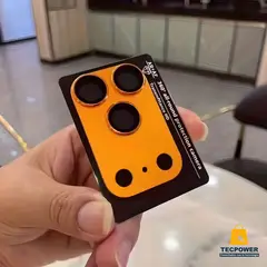 OEM - Protector de Cámara Naranja Iph. 17 Pro Max