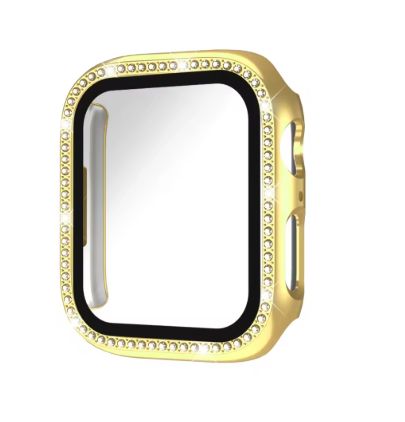 Bumpers para Apple Watch una Fila Diamante 41mm - DORADO