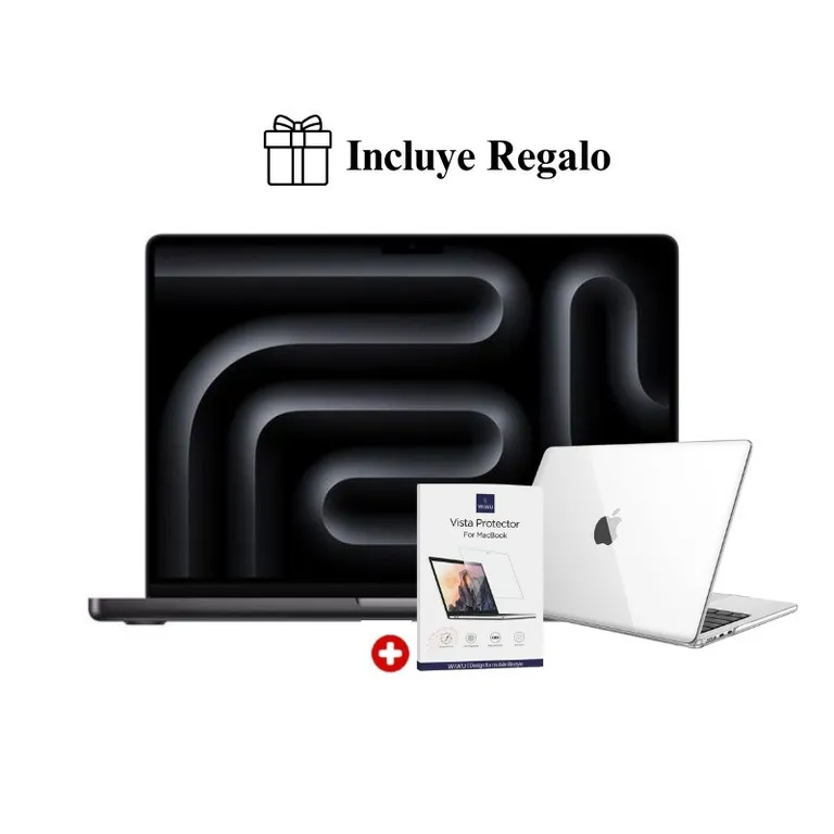 Macbook Pro 14″ M5 16GB RAM + 1TB SSD (Teclado Ingles) - Space Black + Regalo