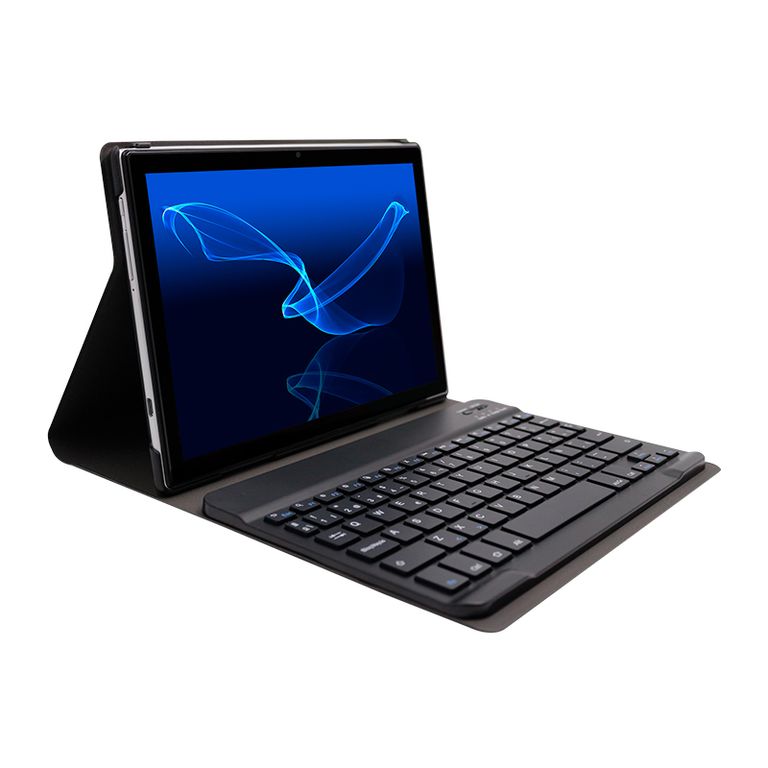 Tablet SmartPad SP5706 + Teclado, 10.1" WXGA IPS, 4GB RAM, 64GB, Android 13