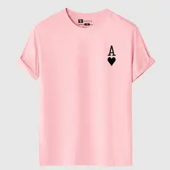 YANSUS - Polo Hombre Basico Estampado Corazones