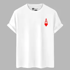 YANSUS - Polo Hombre Basico Estampado Corazones