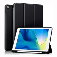 GENERICO - Funda Case Smart para iPad 10.2 7ma/8va/9na Generación - Black