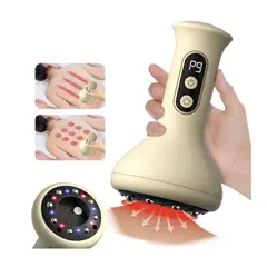 GENERICO - MASAJEADOR ELECTRICO INTELIGENTE 3 EN 1 DISEÑADO PARA REALIZAR TERAPIA DE VENTOSAS