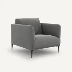 FAMUZE - Butaca Sillón Atemporal Patas De Metal - FRATELLI