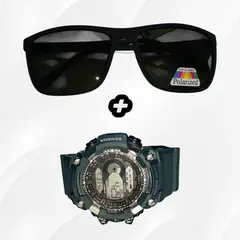 GENERICO - Lentes de Sol para Hombres Luna Verdosa PL7958