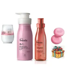 NATURA - Tododia frutos rojos bodysplash + crema+ jabones+ 2 regalos