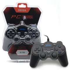 SEISA - Mando Para Laptop PC USB Negro