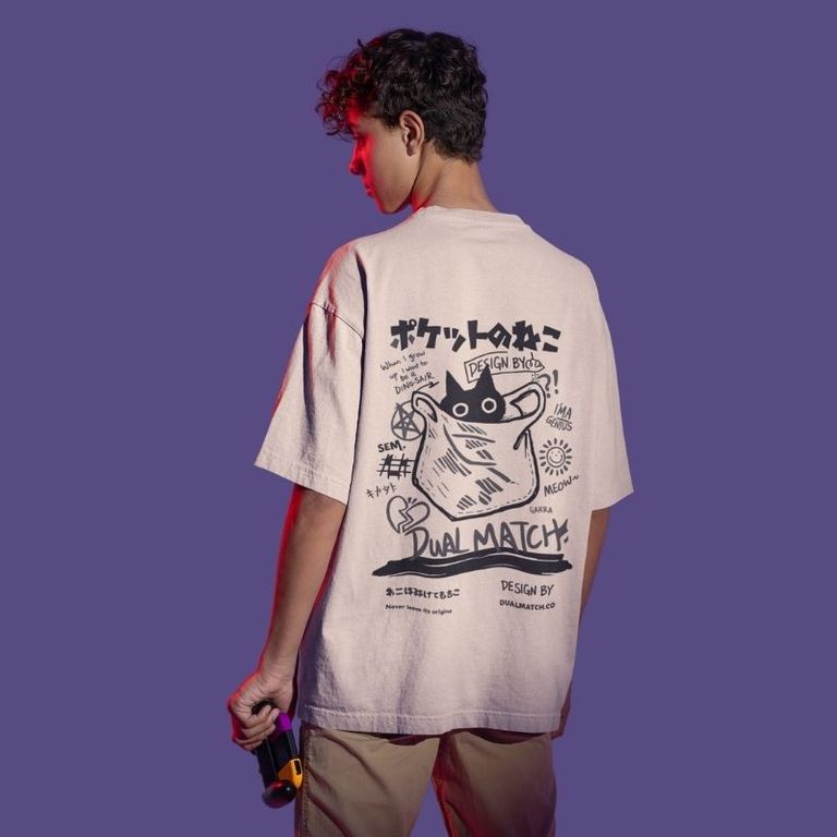 Polo oversize streetwear - ECLIPSE