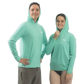 M YOWIE - Camiseta de Licra UV con Capucha Yowie