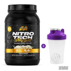 MUSCLETECH - Proteína Nitro tech Protein 907 gr Vainilla + Shaker