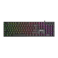 TEROS GAMING - Teclado gamer RGB TEROS TE-4072G