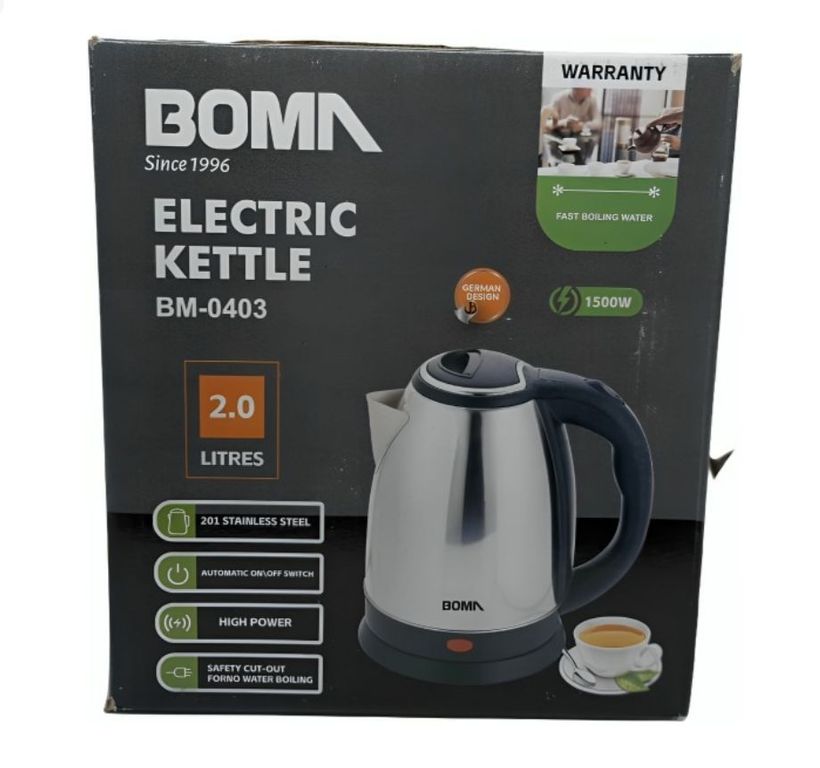 HERVIDOR ELECTRICO ACERO INOXIDABLE 2L