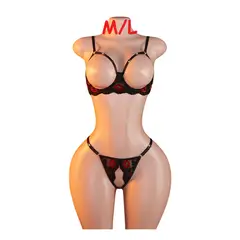 GENERICO - LENCERÍA SEXY BRASIER CON TRUSA SIEMPRE LISTA