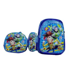 GENERICO - Mochila escolar Toy Story set x3