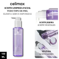 CELIMAX - Aceite Limpieza Facial Todo Tipo Piel - Fresh Blackhead Jojoba Cleansing Oil 150ml